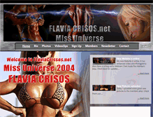 Tablet Screenshot of flaviacrisos.net